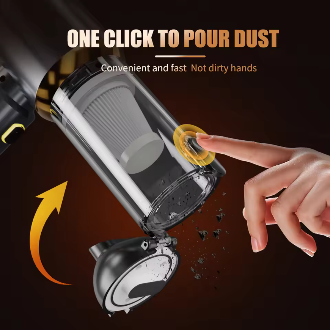 Dust Buster Pro Portable Car Vacuum Cleaner for Deep Cleaning