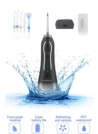 Aqua Smile Pro 5-Mode Oral Irrigator for Complete Dental Care