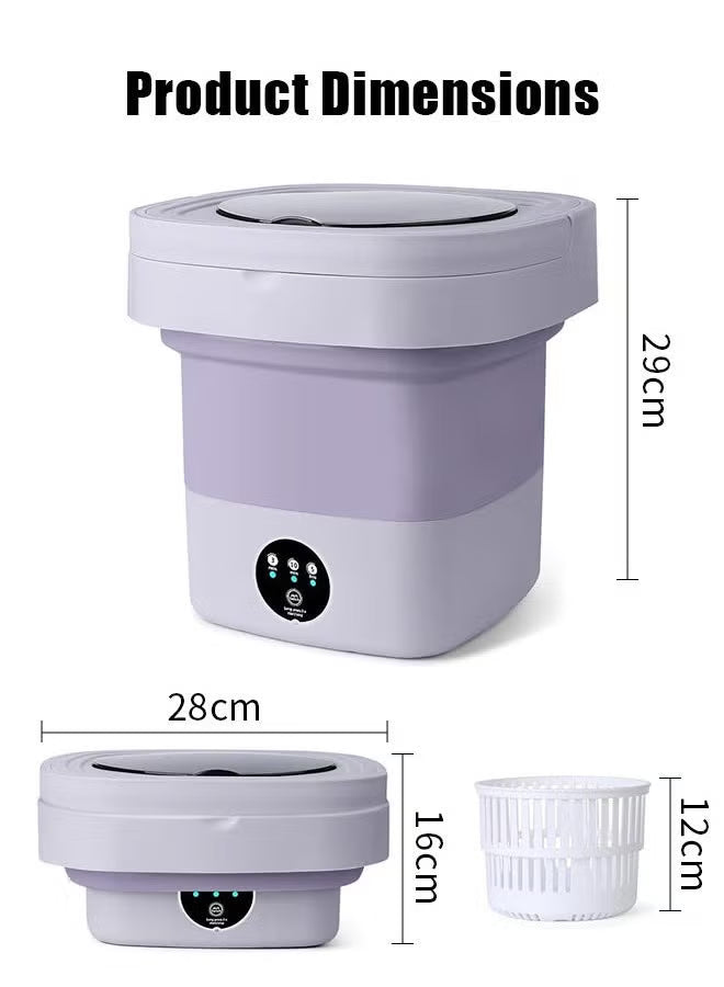 Wash Mate Go Compact Portable Washing Machine for Home & Travel