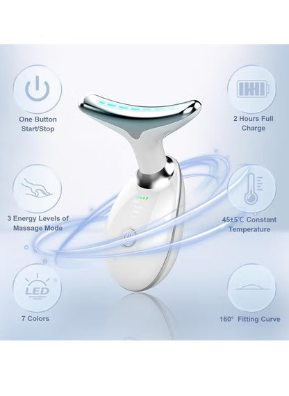 Glow Relax Pro Facial & Neck Electric Massager for Stress Relief
