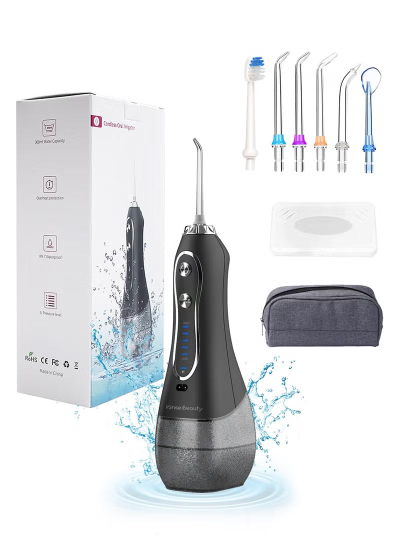 Aqua Smile Pro 5-Mode Oral Irrigator for Complete Dental Care