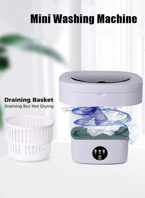 Wash Mate Go Compact Portable Washing Machine for Home & Travel