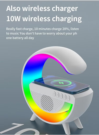 Glow Tune Pro  Wireless Bluetooth Speaker with LED Ambience Light