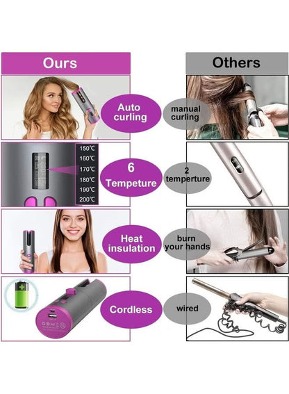 Curl Magic Pro  Automatic Hair Curler for Effortless Styling