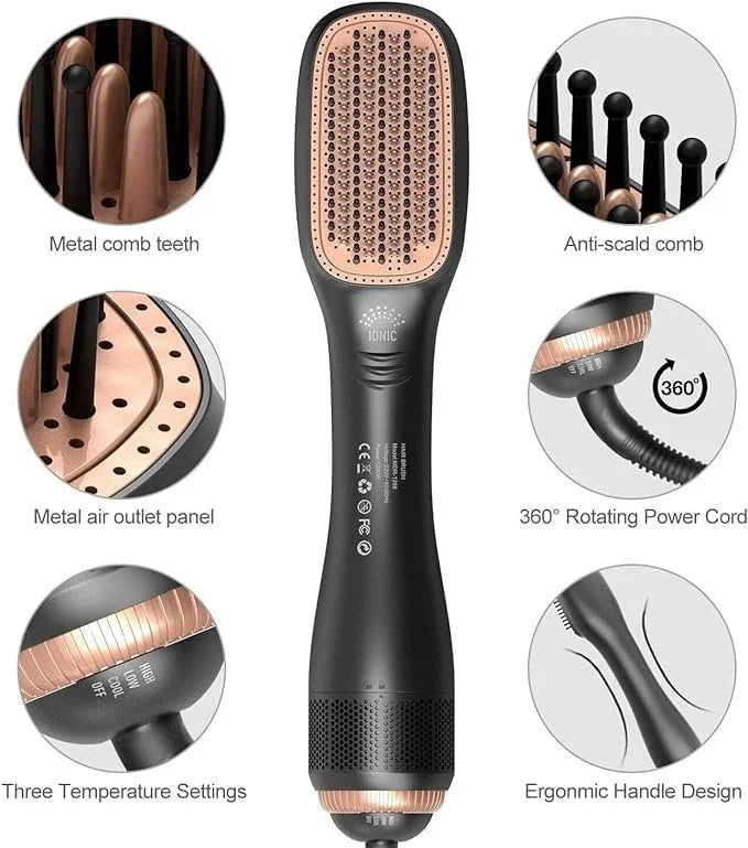 Joy 2 in 1 Hair Dryer Brush Blow Dry & Style in One Step
