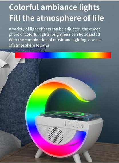 Glow Tune Pro  Wireless Bluetooth Speaker with LED Ambience Light