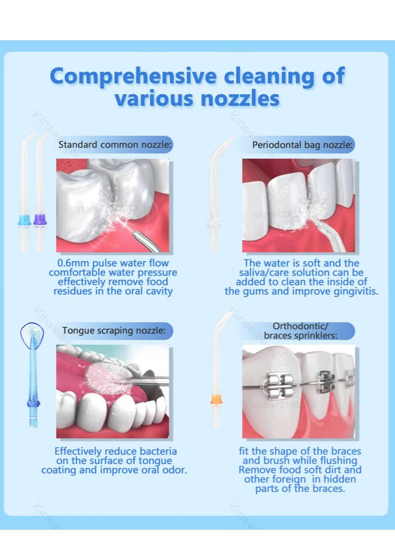 Aqua Smile Pro 5-Mode Oral Irrigator for Complete Dental Care