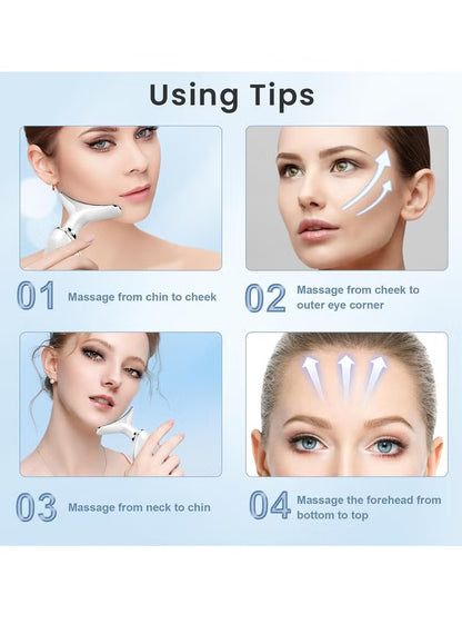 Glow Relax Pro Facial & Neck Electric Massager for Stress Relief