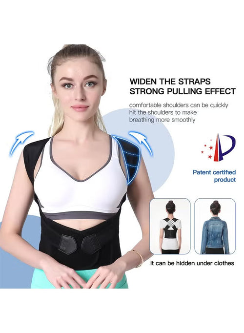 Posture Max  Shoulder & Spine Support Brace for Pain Relief