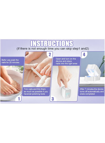 Nail Fungus Laser Light Fast Relief For Thick, Brittle Nails