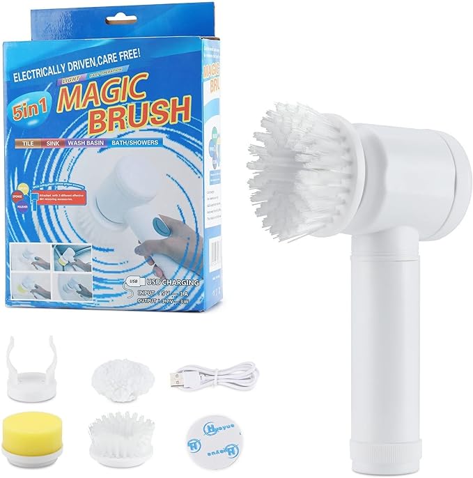 Brush Mate 5-in-1  All-in-One Cleaning Tool