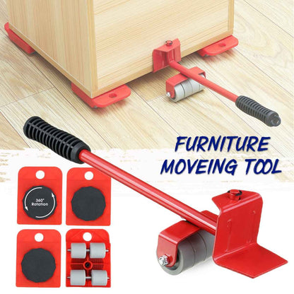 Move Mate  Easy Furniture Lifter & Roller Kit for Effortless Shifting