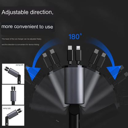 All-in-One Retracto Charge – 4-in-1 Universal Charging Solution