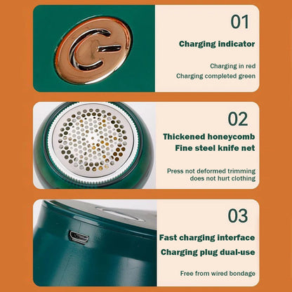 Fluff Away Pro Electric Lint Remover for Clothes & Fabrics