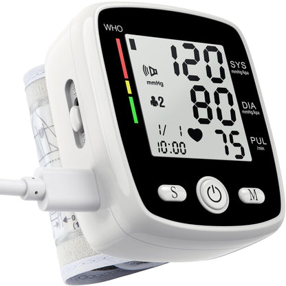 Pulse Check Pro Wrist Blood Pressure Monitor for Accurate Readings